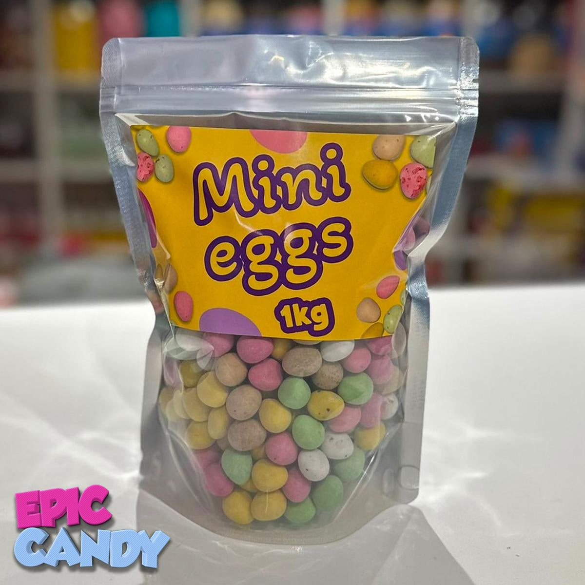 1kg Bag of mini Chocolate eggs - Bite-sized Snack for Sharing