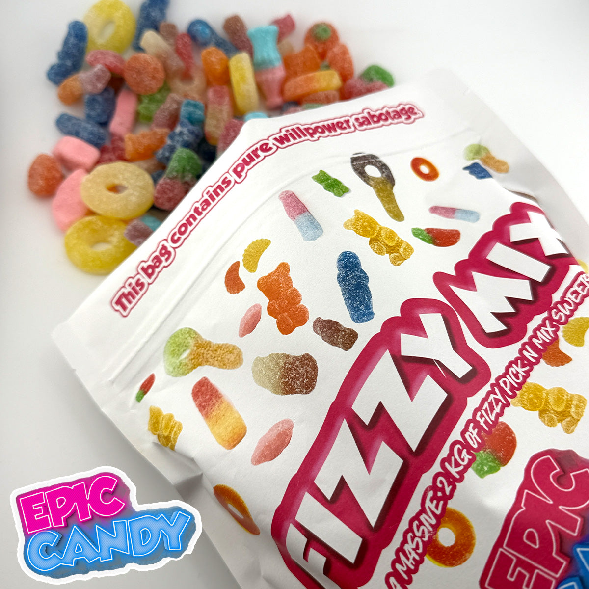 2kg Epic Candy Fizzy Sweet Mix — 2kg Bulk Assortment