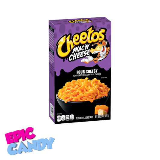 Cheetos Mac 'n Cheese Four Cheesy 170g – Cheesy, Creamy, and Flavorful!