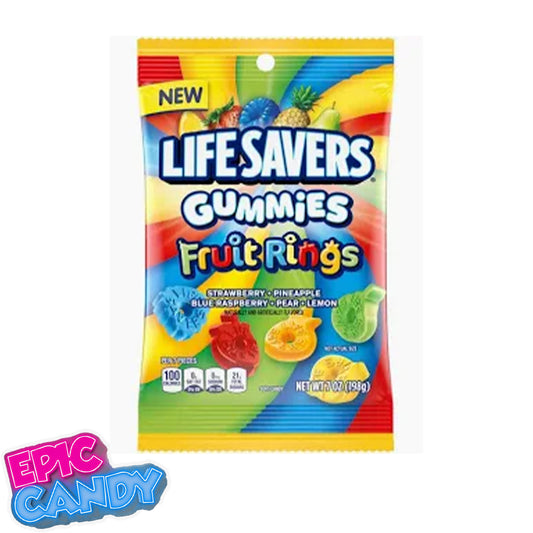 Livesavers gummies fruit rings 198g
