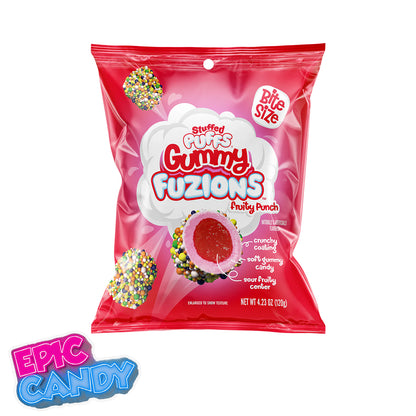 Stuffed Puffs Gummy Fuzions Fruity Punch 120g