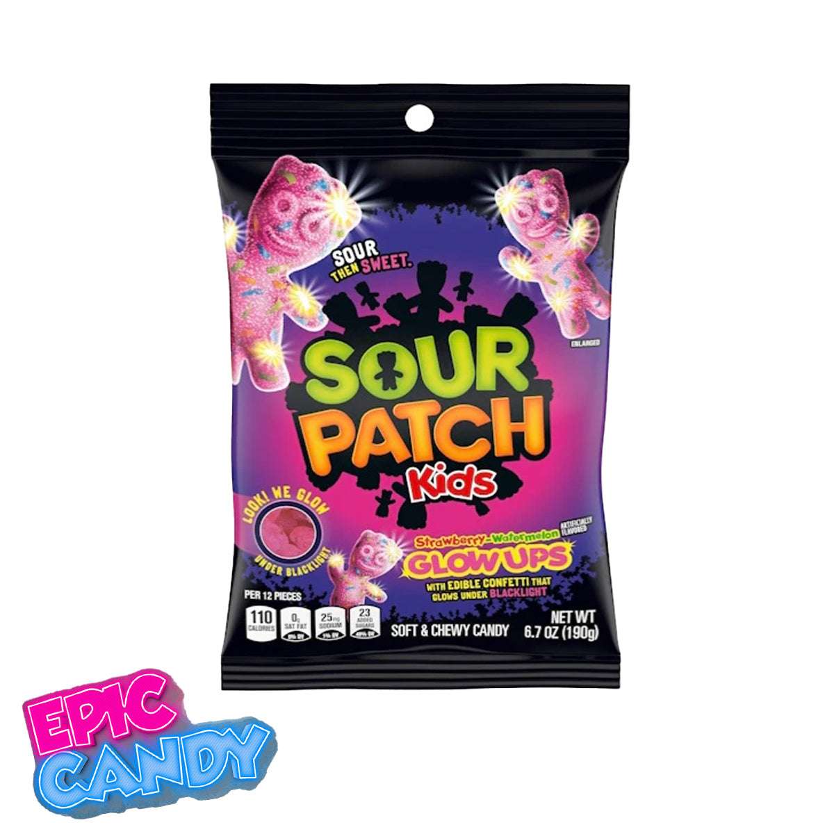 Sour Patch Kids Glow-Ups — 190 g
