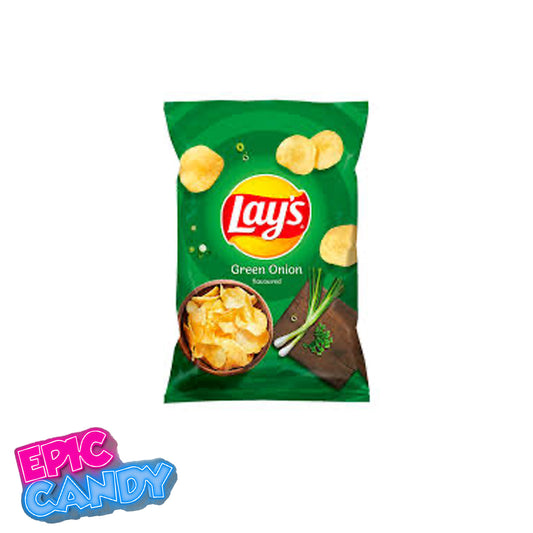 Lay's — Green Onion Flavour Potato Chips (130g)