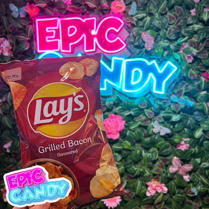 Lay's Grilled Bacon Potato Chips 130g