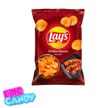 Lay's Grilled Bacon Potato Chips 130g