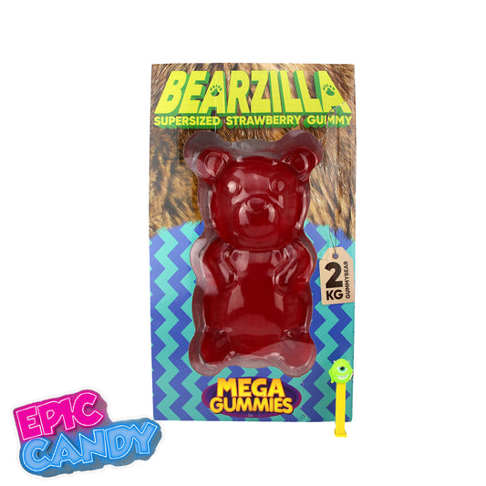 Bearzilla Supersized Strawberry Gummy — 2 kg