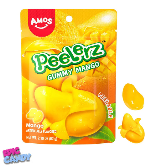Peelerz Gummy Mango – Made with Real Fruit Juice 120g – Sweet & Fruity Gummy Treat