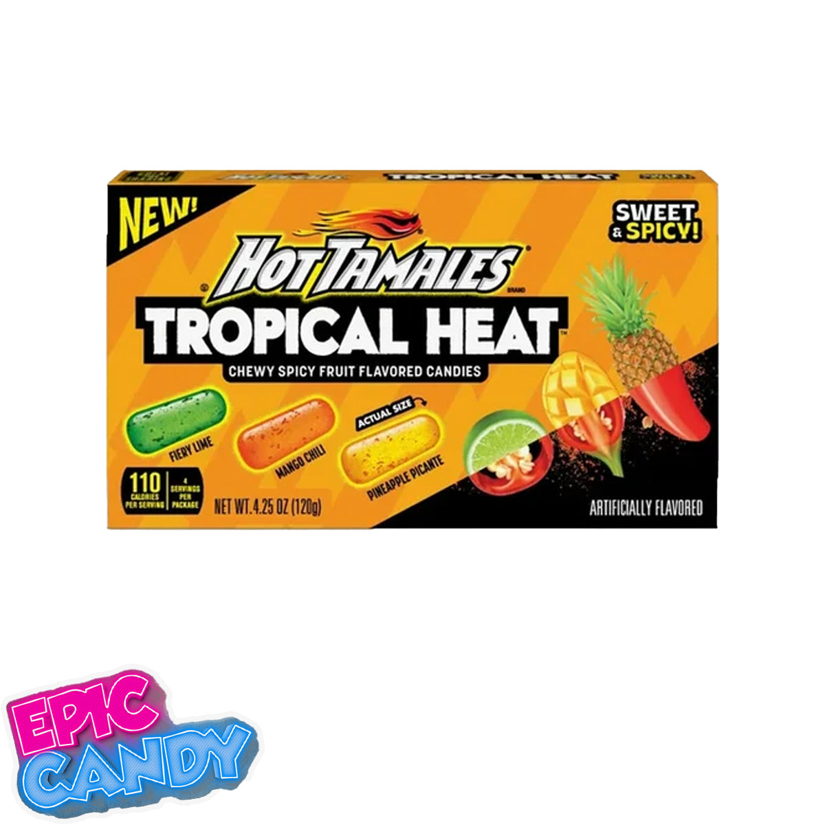 Hot Tamales — Tropical Heat (120 g)