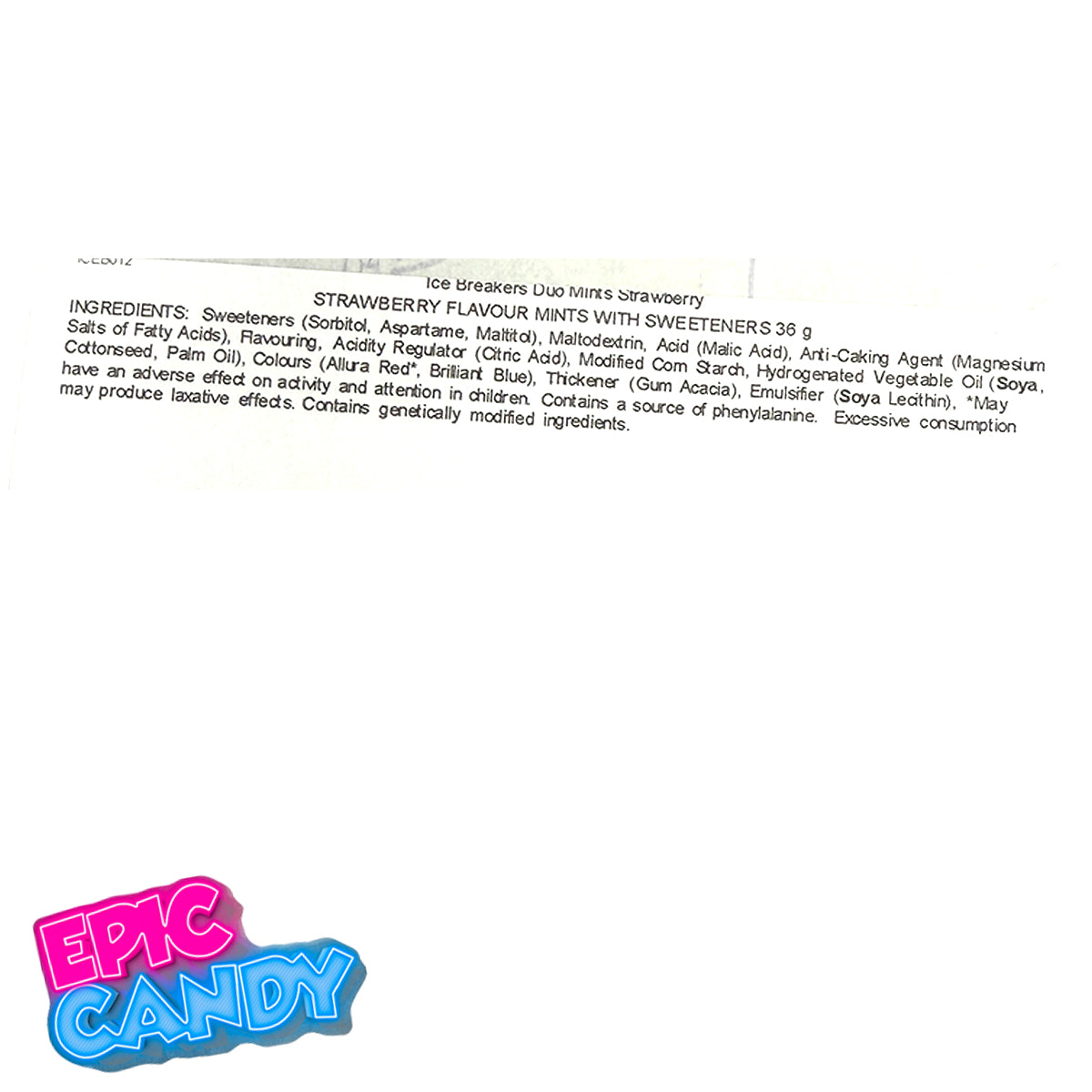 Ice Breakers Duo Mints Strawberry - 36g