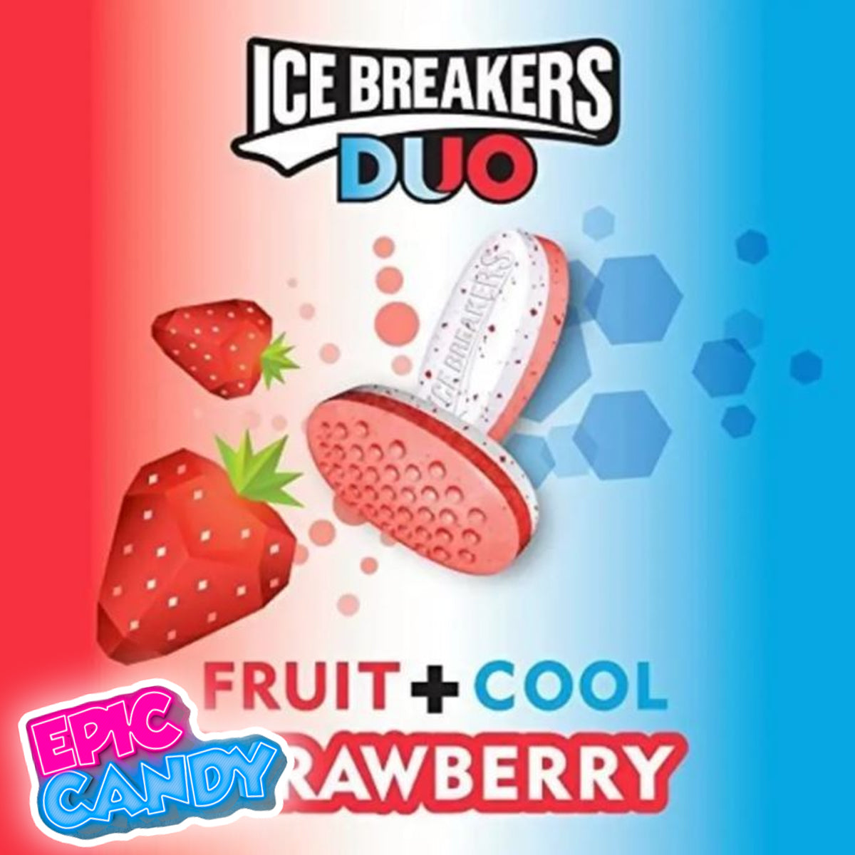 Ice Breakers Duo Mints Strawberry - 36g