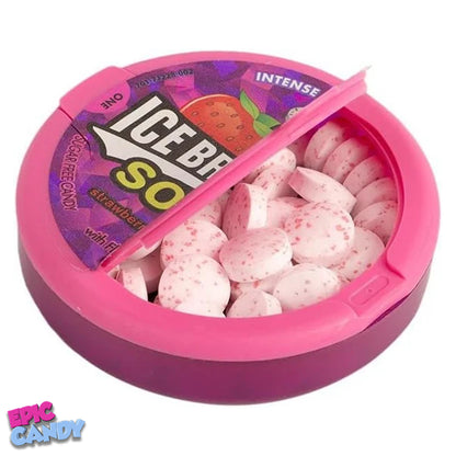 Ice Breakers Sours Mixed Berry, Strawberry, Cherry Mints Sugar Free 42G