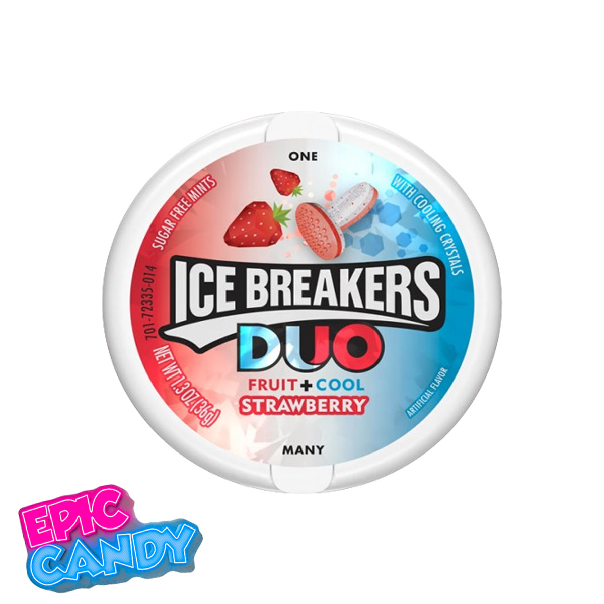 Ice Breakers Duo Mints Strawberry - 36g