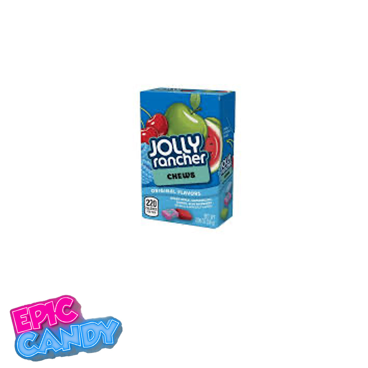 Jolly Rancher Chews Original – 58g of Classic Fruity Flavour in Every Bite!