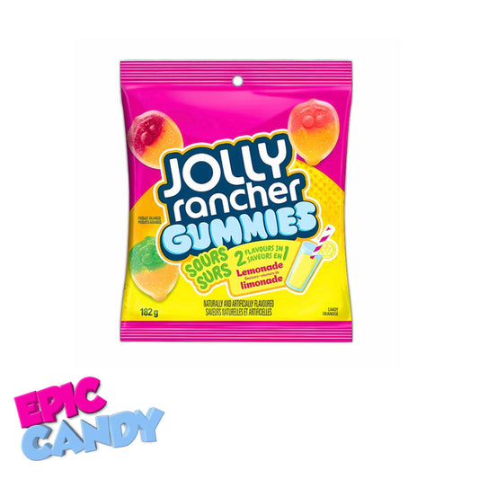 Jolly Rancher Gummies - Sour Lemonade 182g Bag