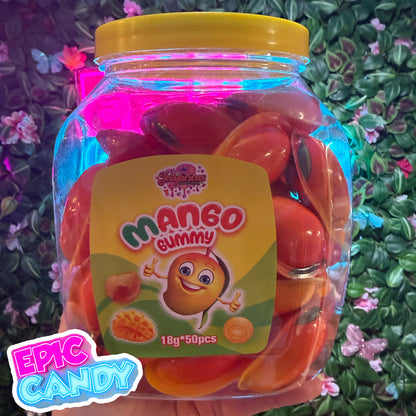 Jellylicious Mango Gummies 18g (50 pcs)