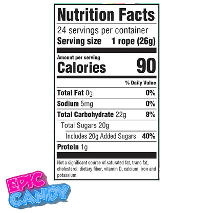 Nerds Xmas Holiday Rope - 26g