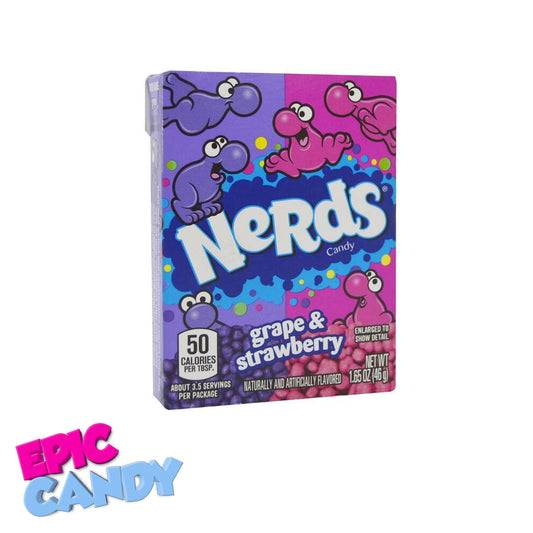 Nerds Grape & Strawberry 46g – Crunchy, Sweet, and Tangy Fruit Flavours!