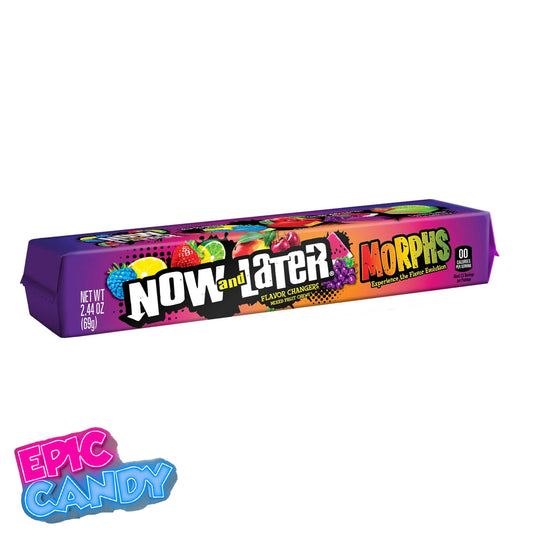 Now & Later Morphs – 69 g | Fruity Chewy Taffy Candy (USA)