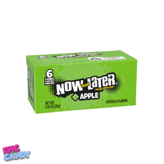 Now and Later Apple 6 Piece: Tangy & Chewy Apple Candy