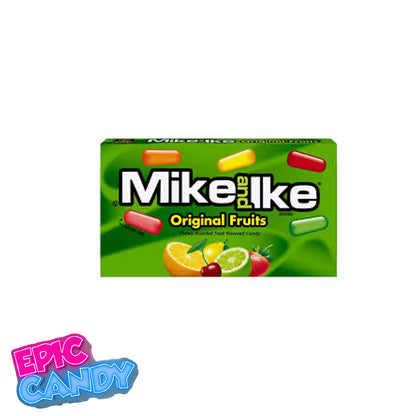Mike & Ike Original Fruits – Chewy Fruit Gummy Candy (22 g Mini Box)