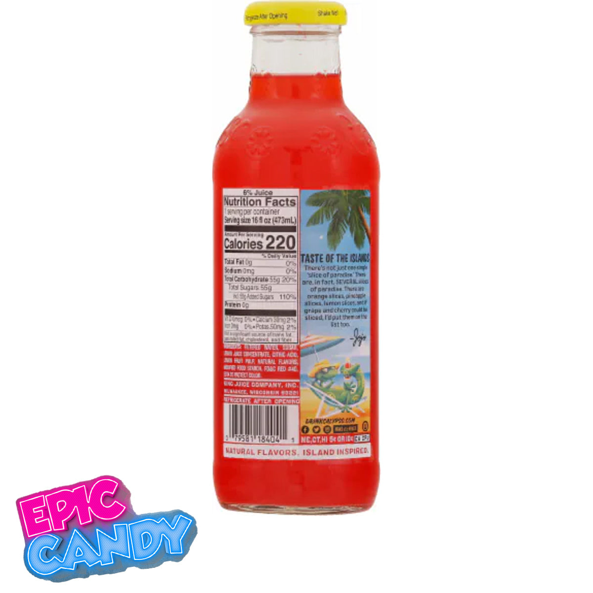 Calypso Paradise Punch Lemonade — 473 ml