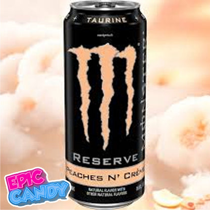 Monster Reserve — Peaches N Crème — 473 mL