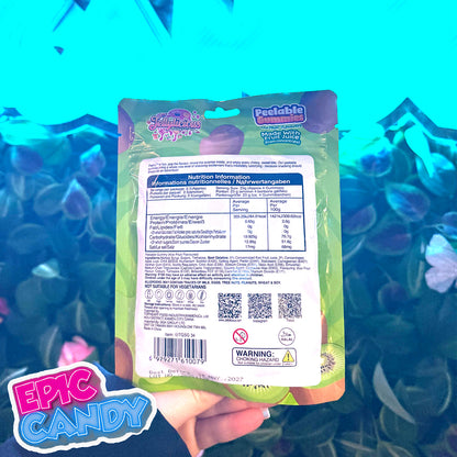 Jellylicious Peelable Gummies — Kiwi (65g) (Halal)