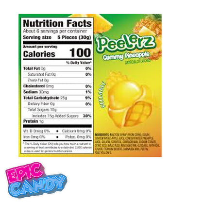 Peelerz Gummy — Pineapple (170g)