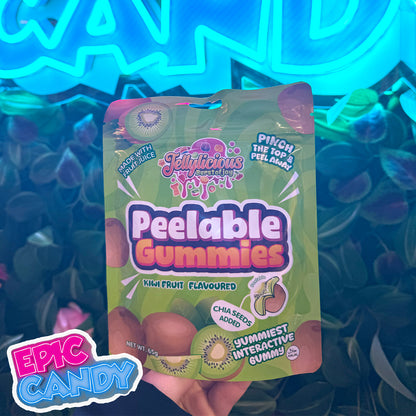 Jellylicious Peelable Gummies — Kiwi (65g) (Halal)