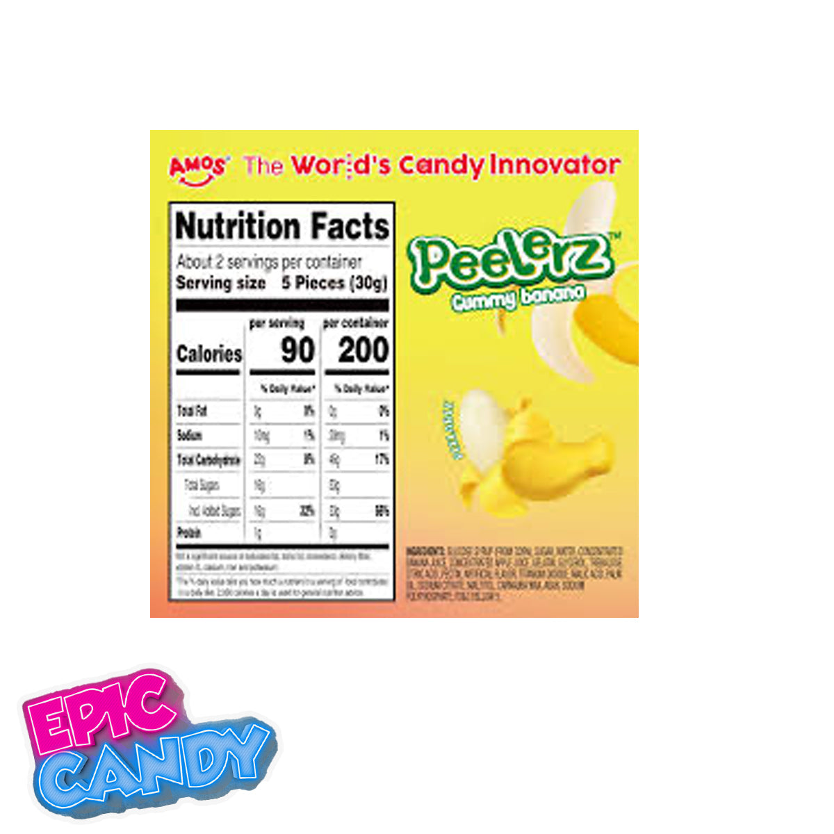 Peelerz Gummy — Banana (120g)