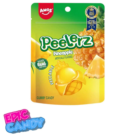 Peelerz Gummy Pineapple — Peelable Gummies Peg Bag 65 g