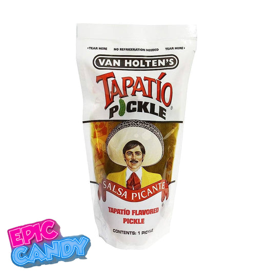 Van Holten’s Jumbo Tapatío Pickle – (140g) | Spicy Mexican-Style Pickle in a Pouch | USA Import