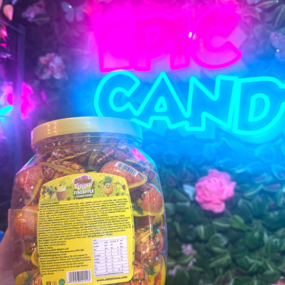 Jellylicious Pineapple Gummies 18g (50 pcs)