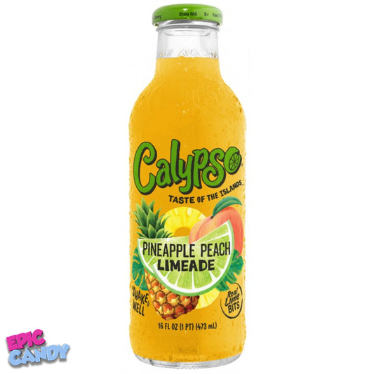Calypso Pineapple Peach Limeade 473ml