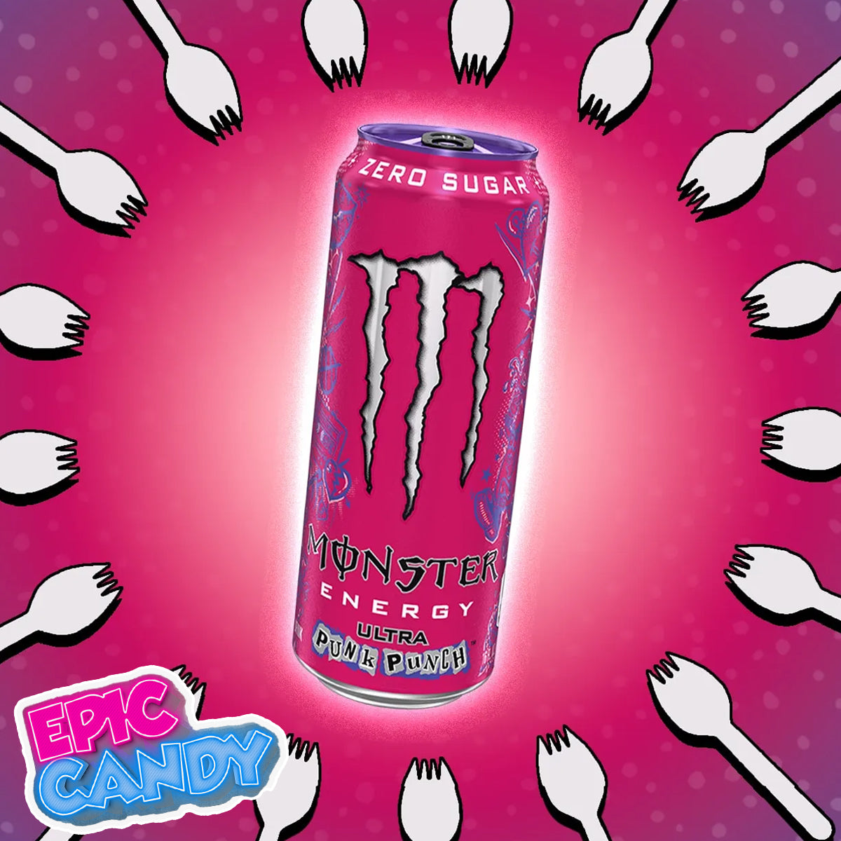 Monster Energy Ultra Punk Punch — 473 ml