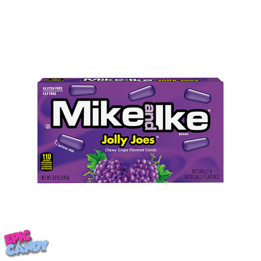 Mike and Ike Jolly Joes - 120g Theatre Box - Fruit Flavored Chewy Candy