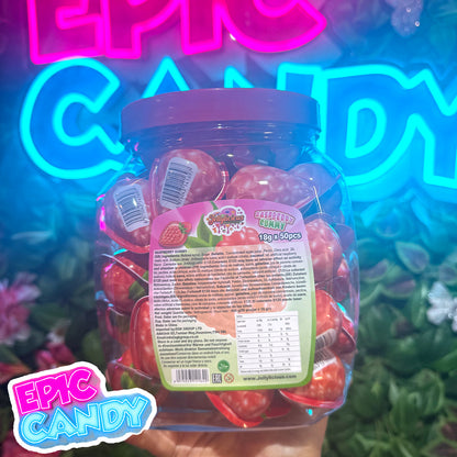 Jellylicious Raspberry Gummies 18g (50 pcs)