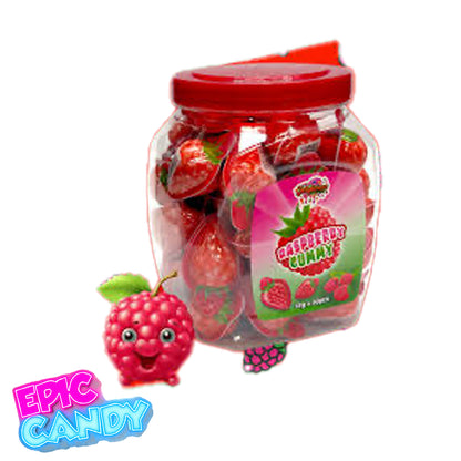 Jellylicious Raspberry Gummies 18g (50 pcs)