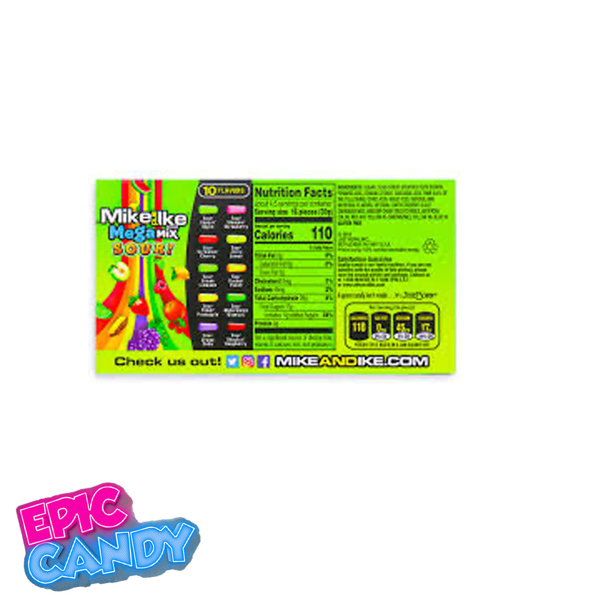 Mike and Ike Mega Mix — 120g
