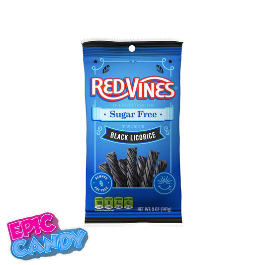 Red Vines Sugar Free Vines Black Licorice 141g — Sugar‑Free Licorice Twists