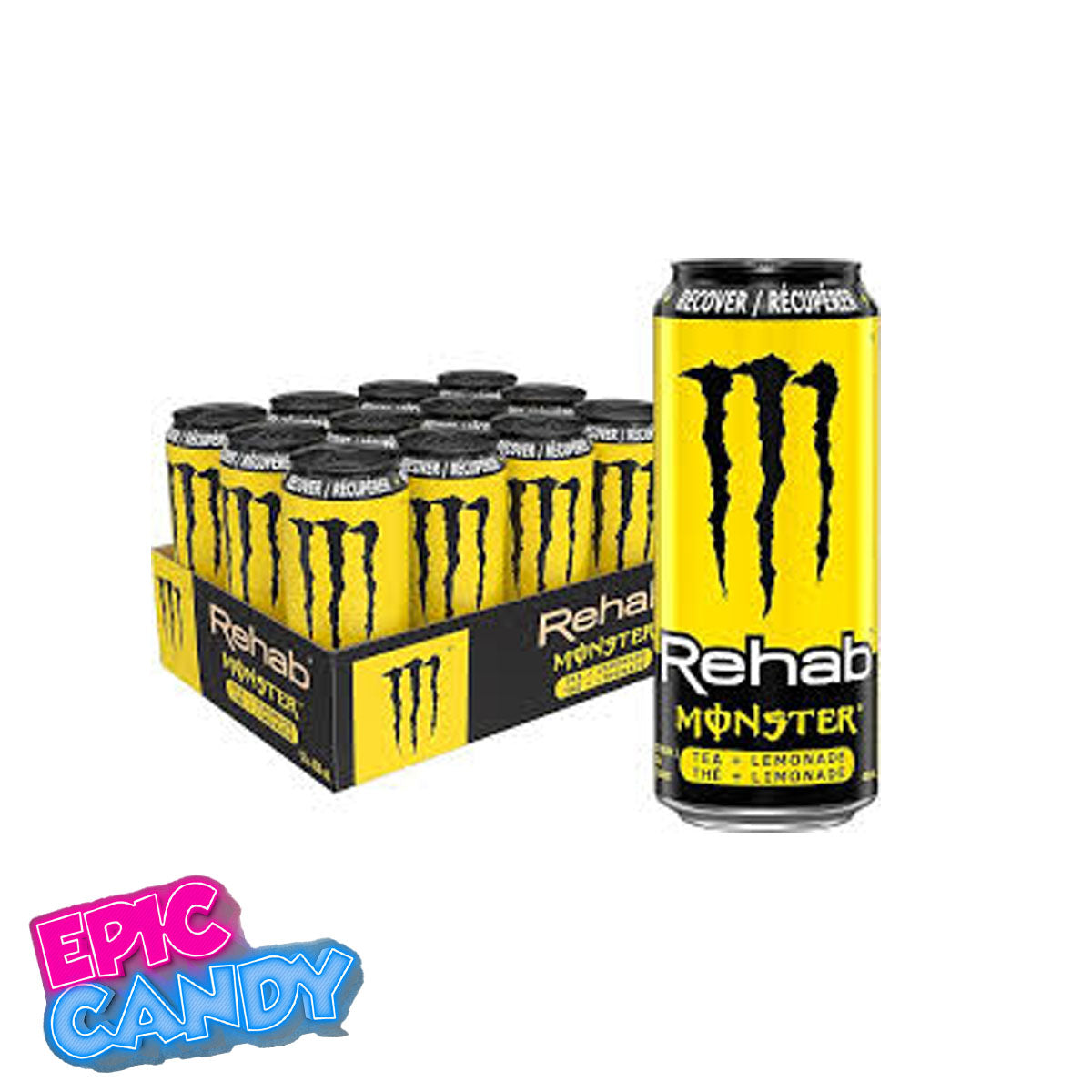 Monster Rehab — Tea + Lemonade — 458 mL