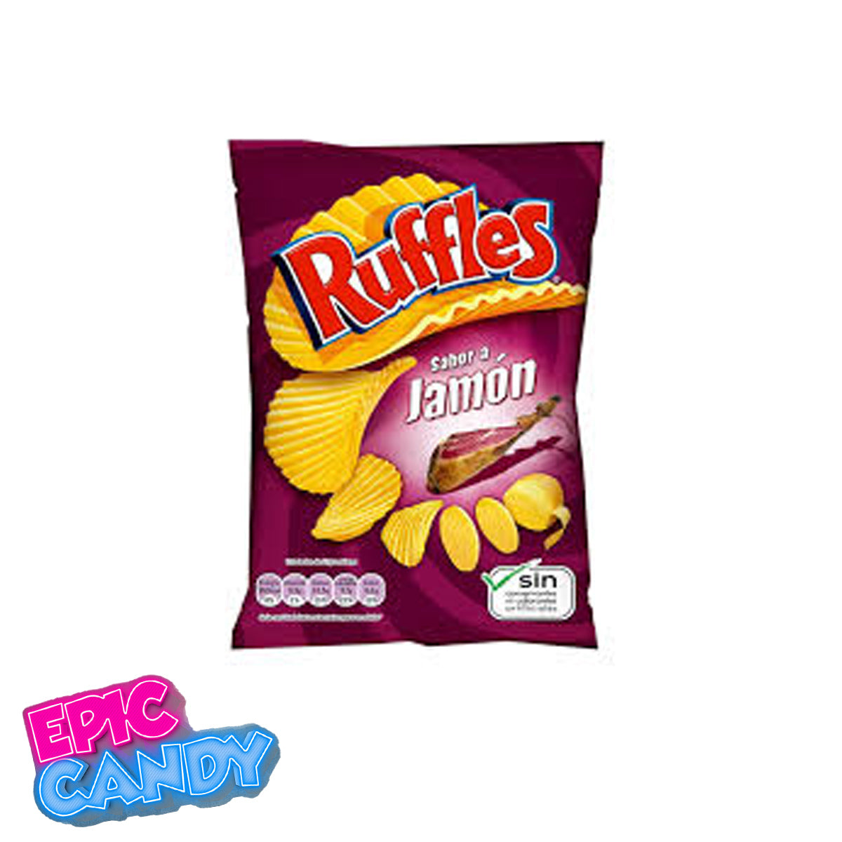 Ruffles jamon 150g