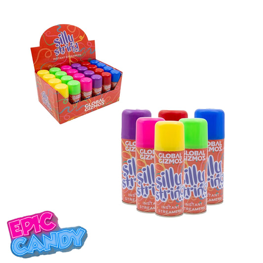Global Gizmos Silly String Instant Steamers — 250ml