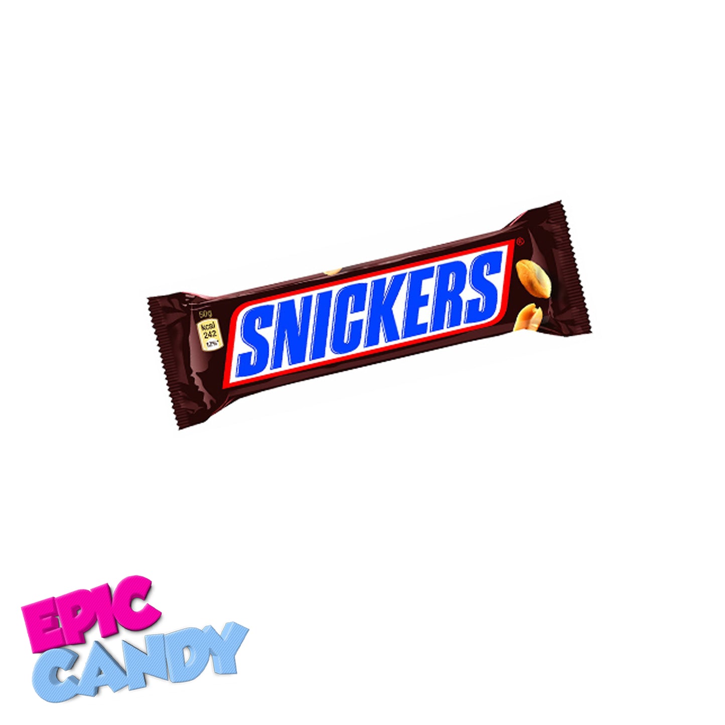Snickers 48g – Classic Chocolate, Caramel, and Peanut Bar!