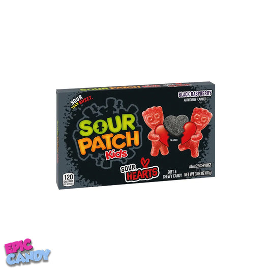 Sour Patch Kids Sour Hearts Theatre Box - 87g - Sweet & Sour Candy