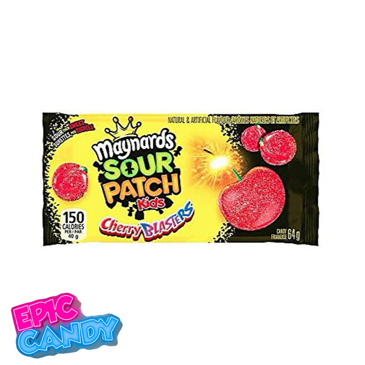 Maynards Sour Patch Kids Sour Cherry Blasters (CAN) - 64g