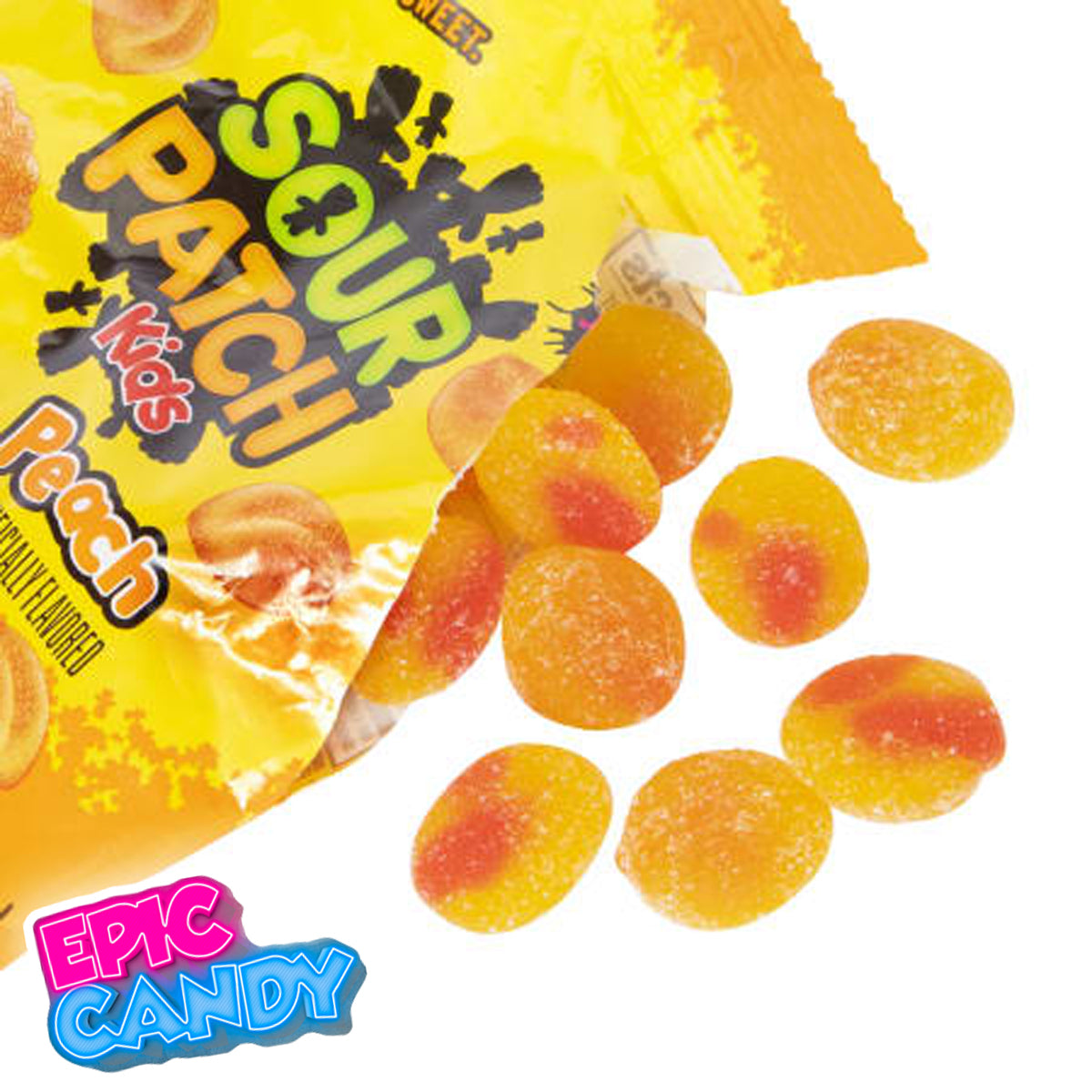 Sour Patch Kids Peach Peg Bag - 228g