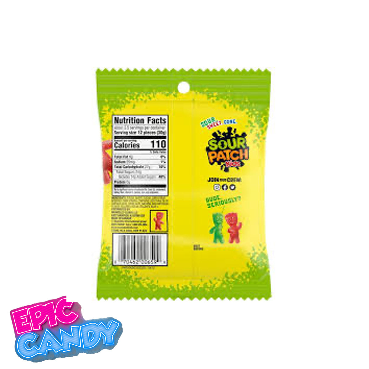 Sour Patch Kids Chews (60g)