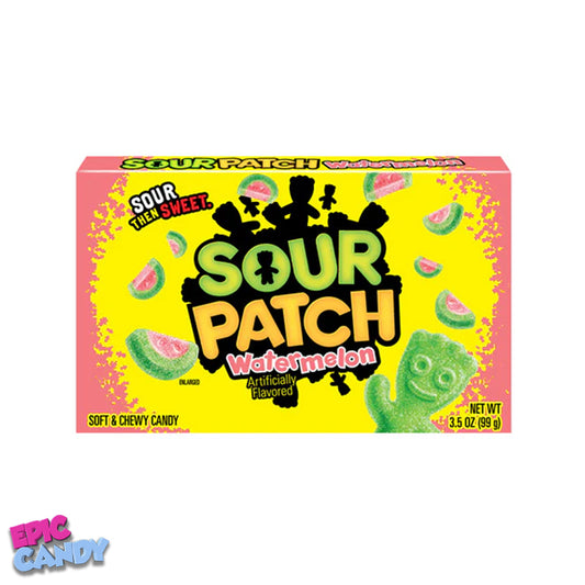 Sour Patch Kids Watermelon - 99g Theatre Box - Sweet & Sour Watermelon Candy