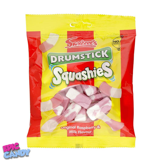 Swizzels Drumstick Squashies Original Raspberry & Milk Flavour – 140g